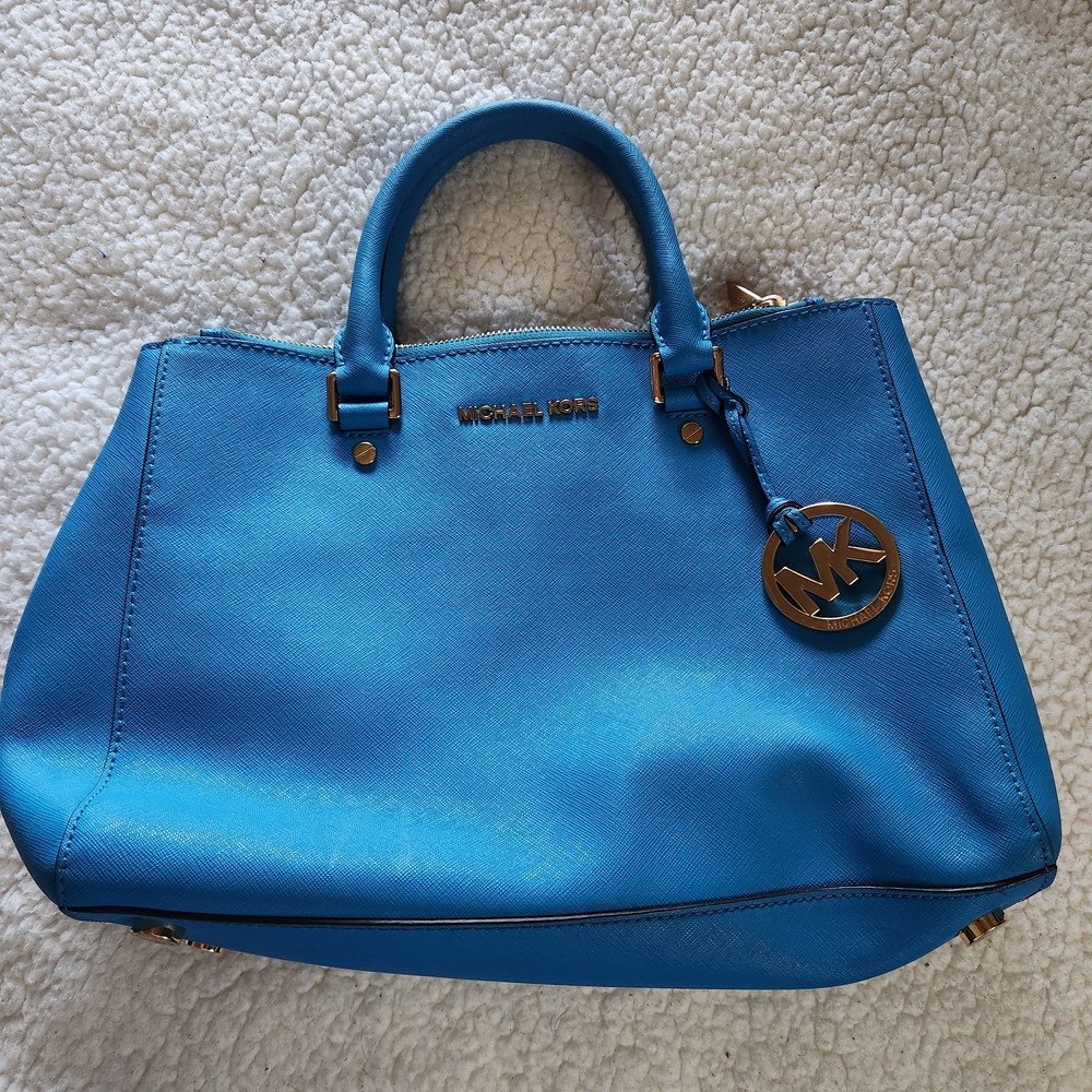 Michael Kors Vibrant Blue Satchel